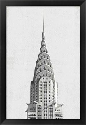 Framed Chrysler Building NYC Print