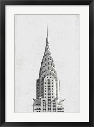 Framed Chrysler Building NYC Print