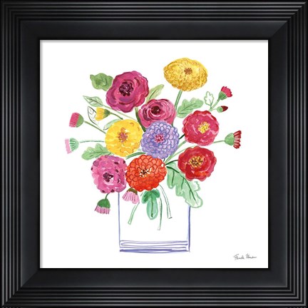 Framed Mums Print