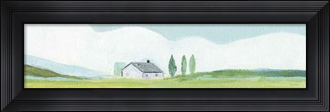 Framed Fresh and Green Crop Print