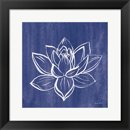 Framed Lotus Print