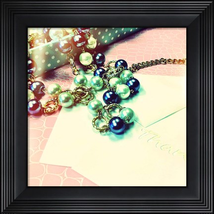 Framed Thanks For The Jewelry Print