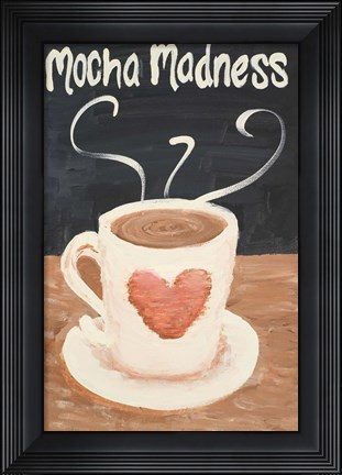 Framed Mocha Madness Print