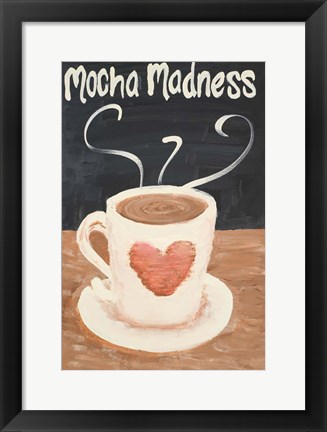 Framed Mocha Madness Print