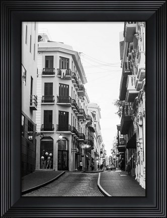 Framed Viejo San Juan I Print
