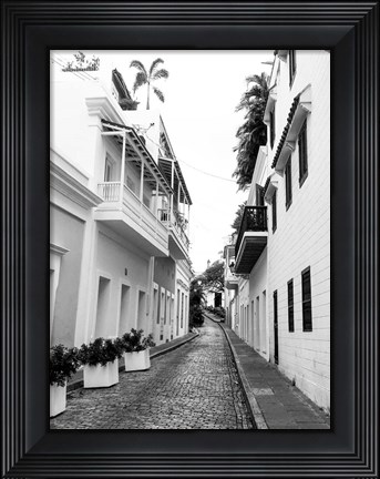 Framed Viejo San Juan II Print