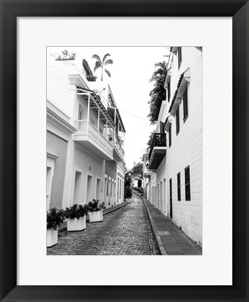 Framed Viejo San Juan II Print