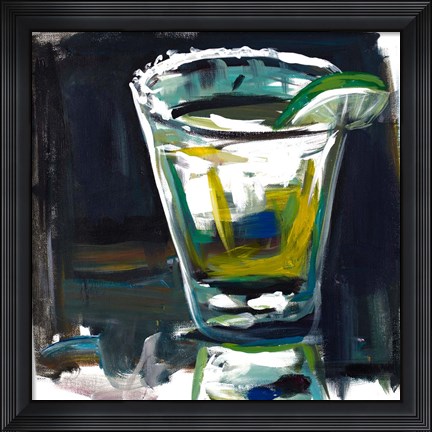 Framed Margarita I Print