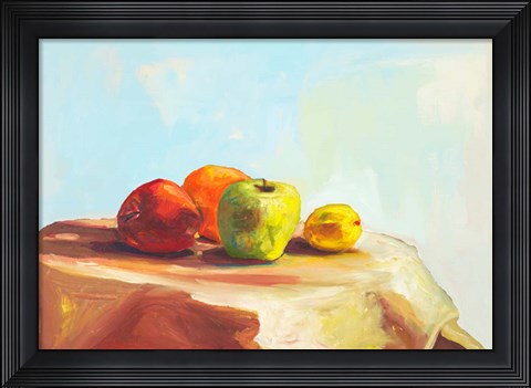 Framed Colorful Fruit Print