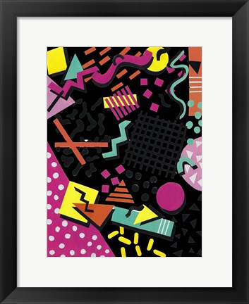 Framed Graffiti Print