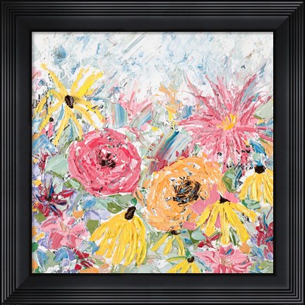 Framed Internodes Square Print