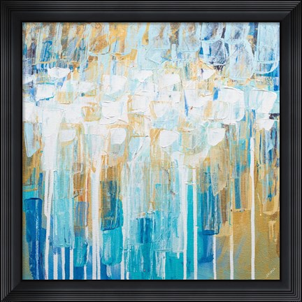Framed Organic Party Print
