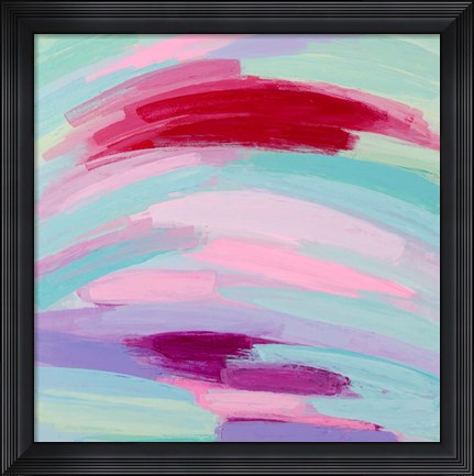Framed Colorful Blur Print