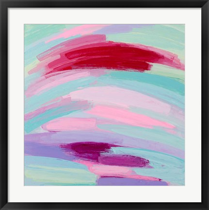 Framed Colorful Blur Print