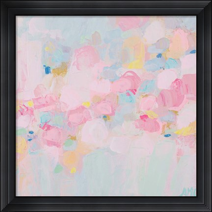 Framed Soft Pebbles I Print