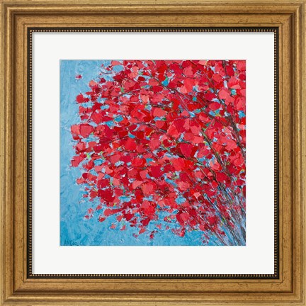 Framed Aurora Red Maple Print