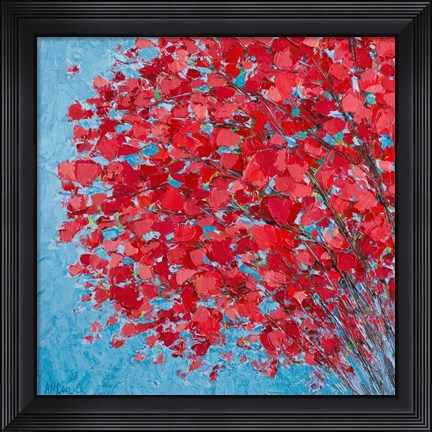 Framed Aurora Red Maple Print