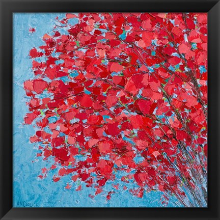 Framed Aurora Red Maple Print