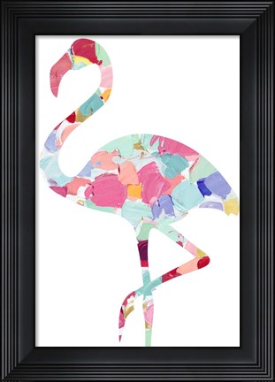 Framed Flamingo Beauty Print