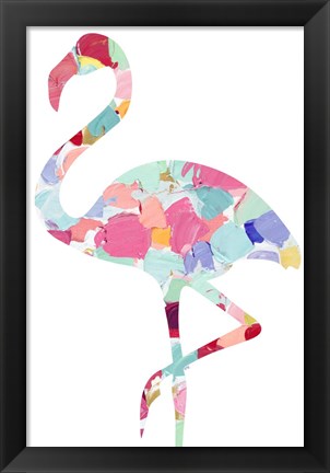 Framed Flamingo Beauty Print