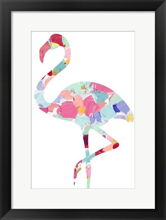 Framed Flamingo Beauty Print