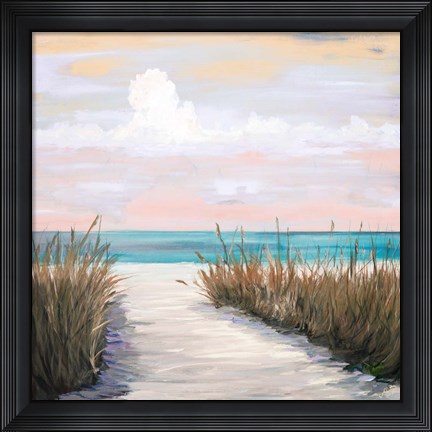 Framed Sunset Walks Print