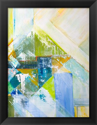 Framed Summerview Abstract II Print