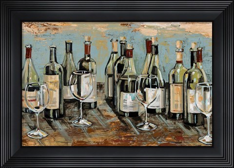 Framed Wine Bar II Print