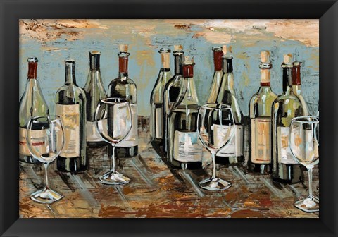 Framed Wine Bar II Print