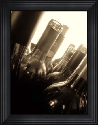 Framed Open Bottle II Print