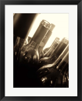 Framed Open Bottle II Print