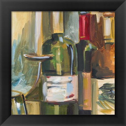 Framed Wine Room II Print