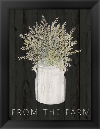 Framed From The Farm Print