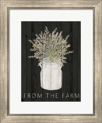 Framed From The Farm Print