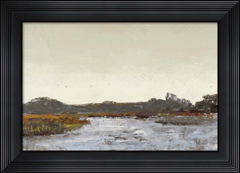 Framed Along the Water (Neutral) Print