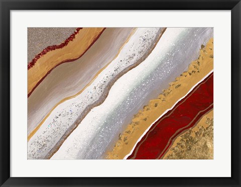 Framed Red Earth II Print