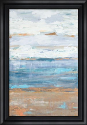 Framed Golden Dreams II Print