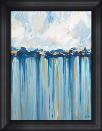 Framed Ocean Blues Print