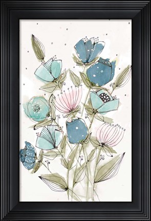 Framed Blooming Spring II Print