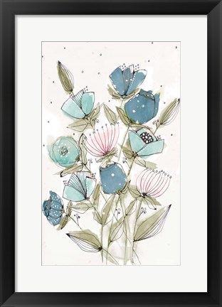 Framed Blooming Spring II Print