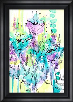 Framed Floral Beauties Print