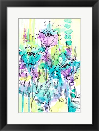 Framed Floral Beauties Print