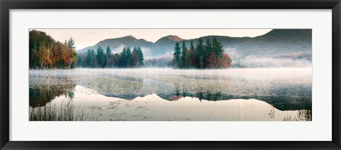 Framed Lefferts Pond Print