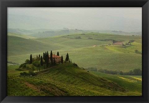 Framed Tuscan Villa Print