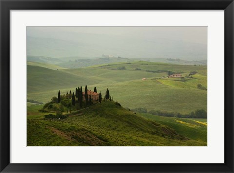 Framed Tuscan Villa Print