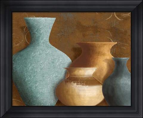 Framed Ancient Clay I Print