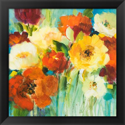 Framed Flower Power II Print