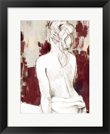 Framed Modern Spice Woman II Print