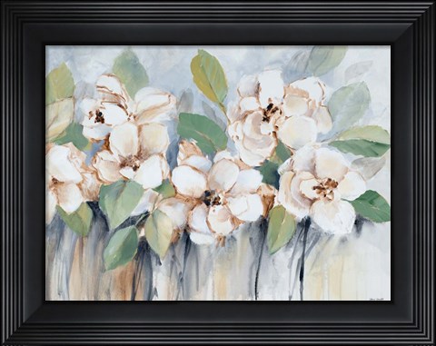 Framed Modern Fleurs Print