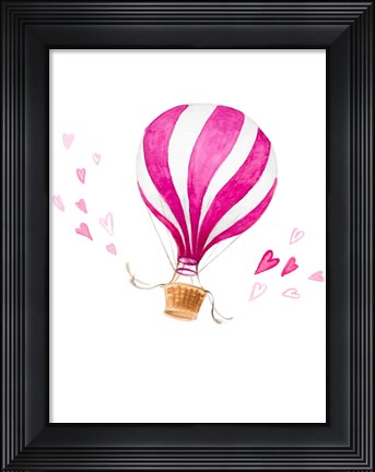 Framed Love Is In The Air Print